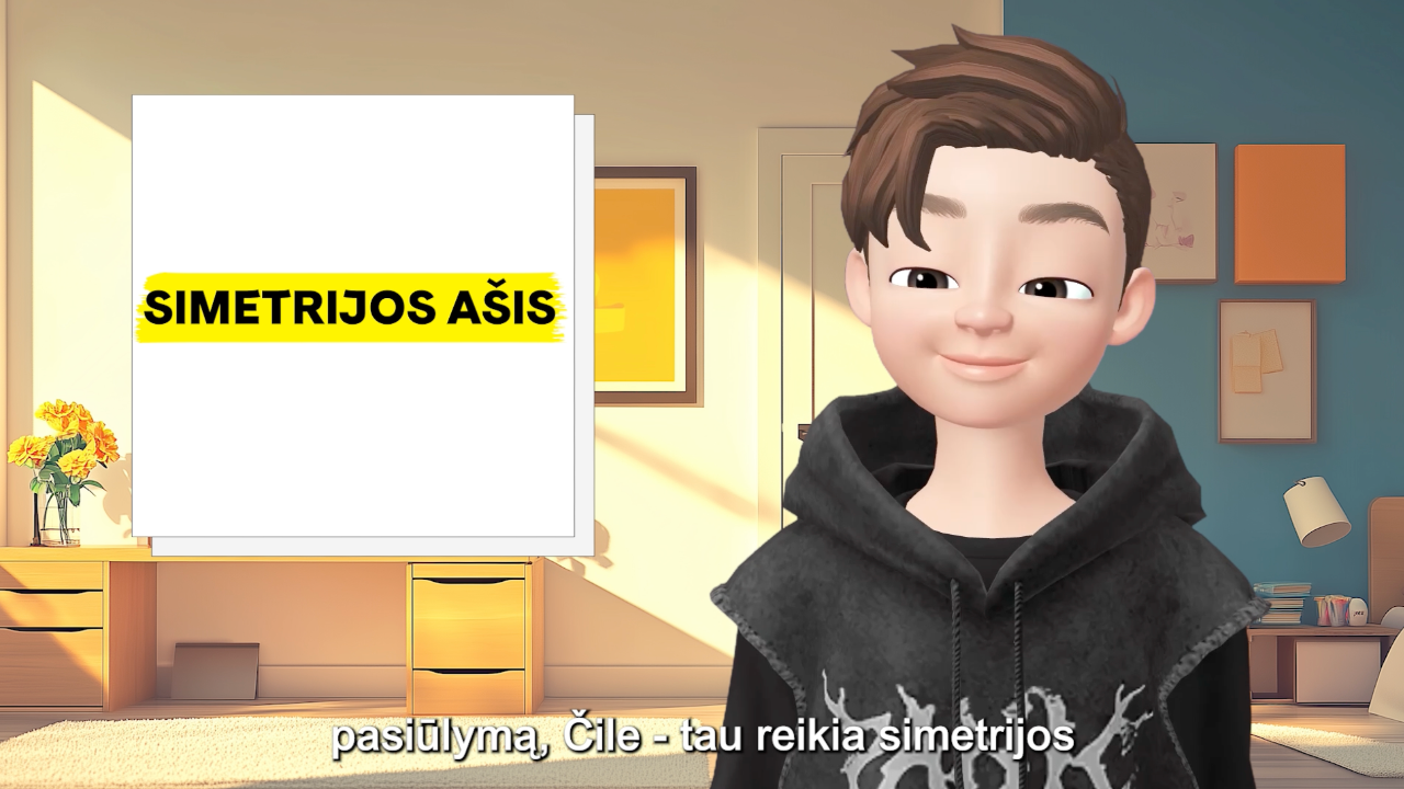 Figūros, turinčios simetrijos ašį