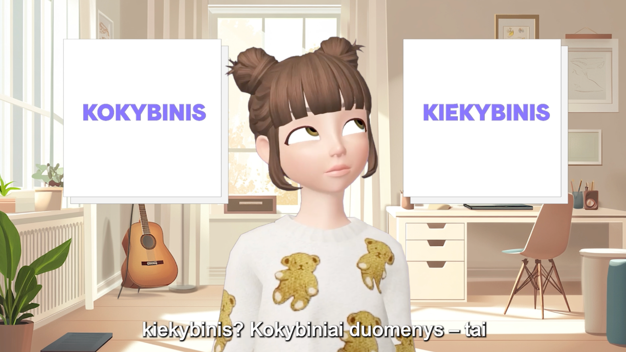 Kokybiniai ir kiekybiniai duomenys