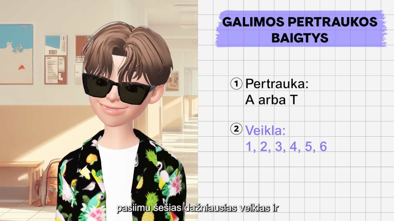 Galimybių medis, galimybių lentelė