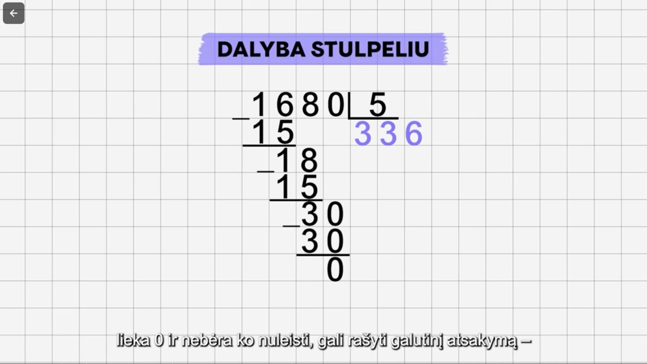 Kaip moku dauginti ir dalyti skaičius iki 10 000?